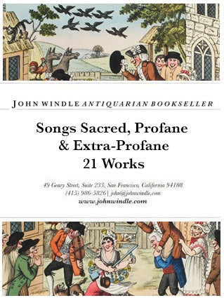 Songs Sacred, Profane, and Extra-Profane