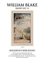William Blake: Blackwell's Short List 30