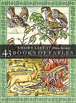 Short List 17: (New Series) 43 Books of Fables