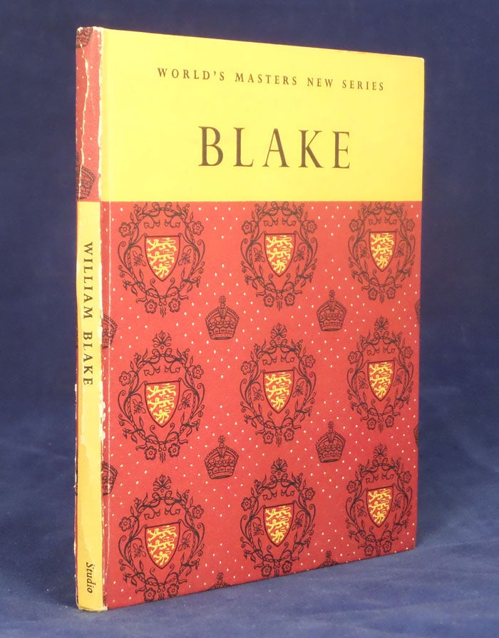 Item #100005 William Blake. The World’s Masters-New Series. Anthony Bertram.