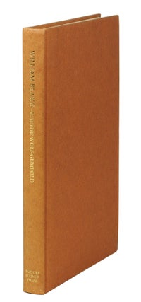 Item #100071 William Blake Painter Poet Visionary. An Attempt at an Introduction to his Life and...