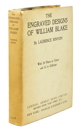 Item #100611 The Engraved Designs of William Blake. Laurence. Blake Binyon, William