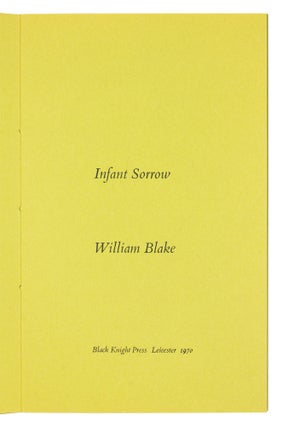 Infant Sorrow.