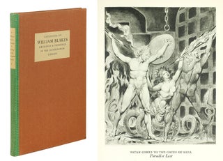 Item #100622 Catalogue of William Blake’s Drawings and Paintings in the Huntington Library....