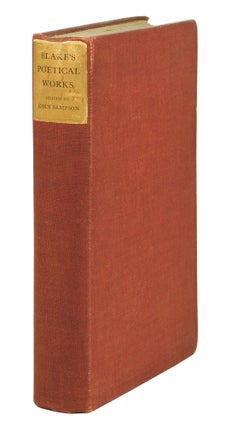 Item #100629 The Poetical Works... A New and Verbatim Text from the Manuscript Engraved and...