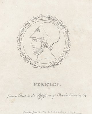 Item #100890 Frontispiece “Pericles” to: An Essay on Sculpture: In a Series of Epistles to...