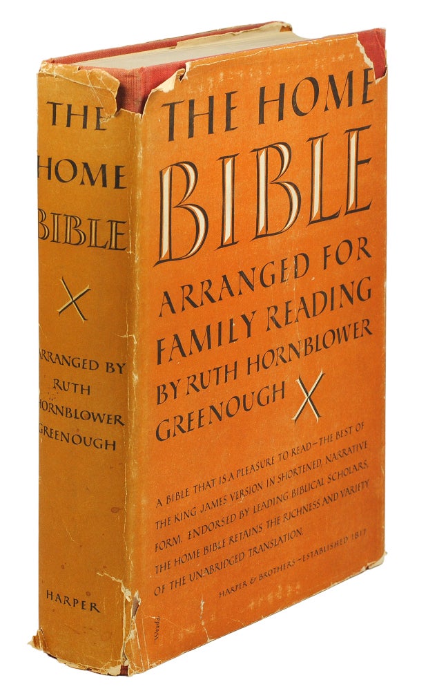 Item #101361 The Home Bible Arranged for Family Reading. Ruth Hornblower Greenough.