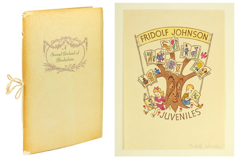 Item #102814 A Garland of Juvenile Bookplates. Elizabeth Watson Diamond.