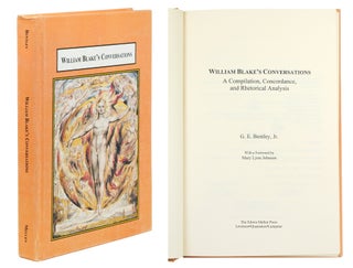 Item #102923 William Blake’s Conversations. A Compilation, Concordance, and Rhetorical...