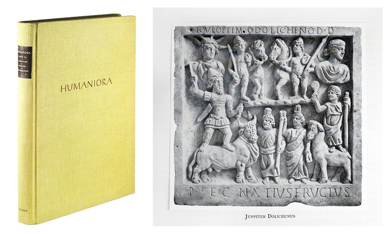 Item #104396 Humaniora. Essays in Literature - Folklore - Bibliography. Wayland D. Hand, Gustave O. Arlt.