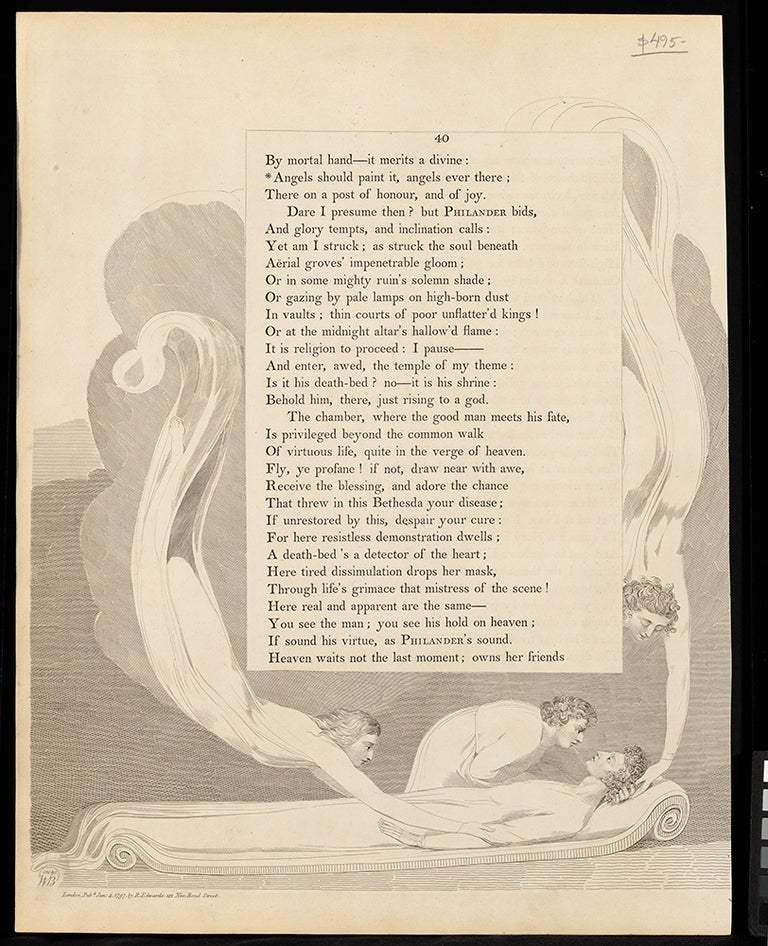 Item #104604 The Complaint and the Consolation; or, Night Thoughts. William. Young Blake, Edward.