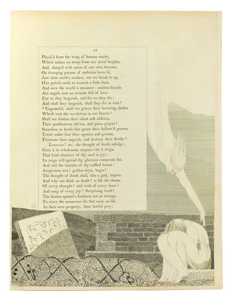 Item #104611 The Complaint and the Consolation; or, Night Thoughts. William. Young Blake, Edward.