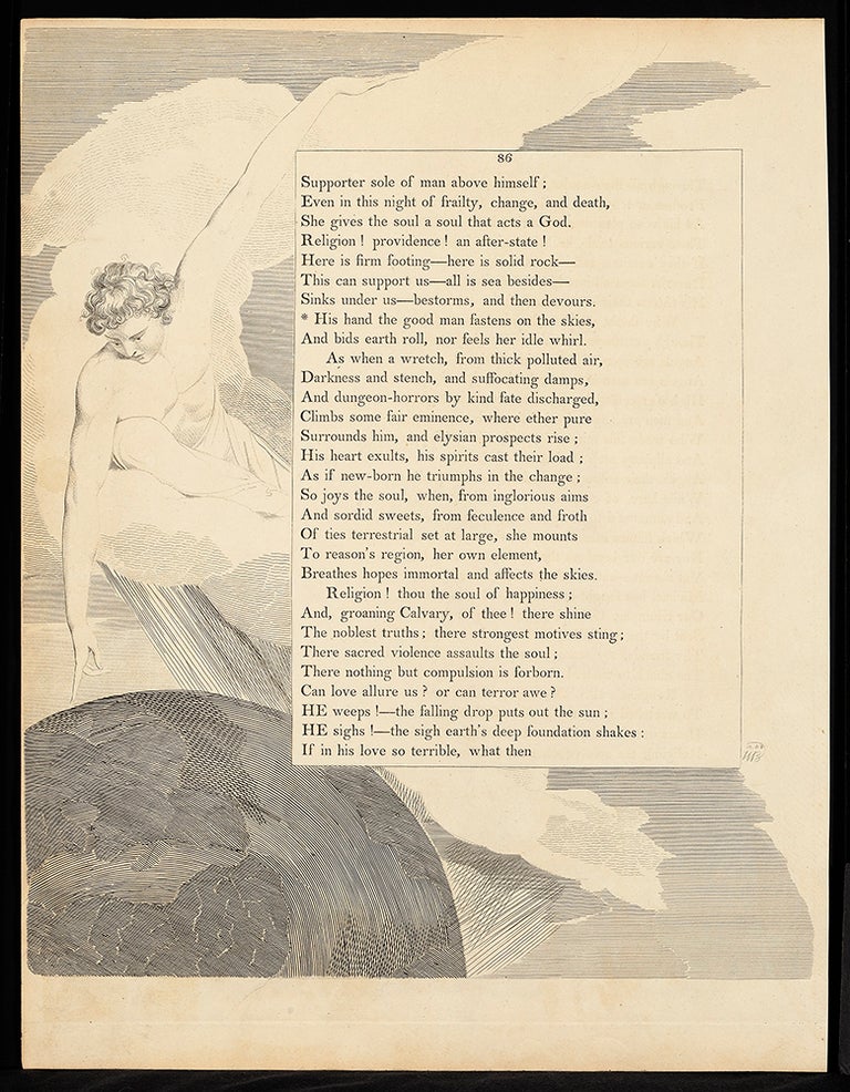 Item #104621 The Complaint and the Consolation; or, Night Thoughts. William. Young Blake, Edward.