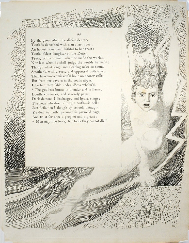 Item #104625 The Complaint and the Consolation; or, Night Thoughts. William. Young Blake, Edward.