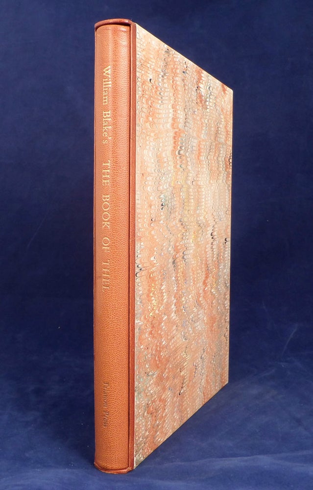 Item #104732 The Book of Thel. William Blake, Trianon Press.