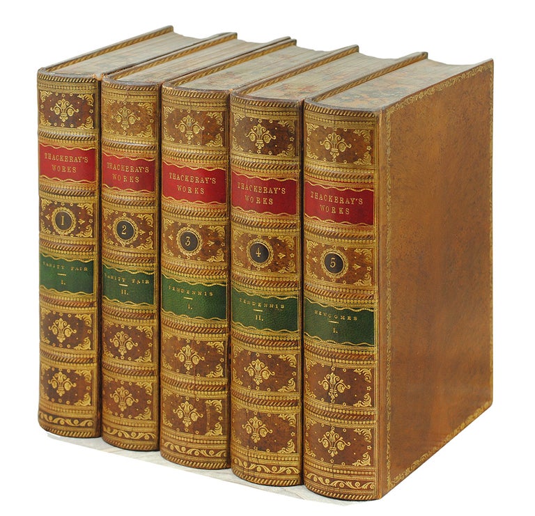 Item #105064 The Works of William Makepeace Thackeray in Twenty Two Volumes. William Makepeace Thackeray.