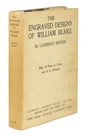Item #105164 The Engraved Designs of William Blake. Laurence. Blake Binyon, William