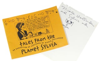 Item #105955 Tales from the Planet Sylvia: An Exhibition of Cartoons by Nicole Hollander. Nicole...