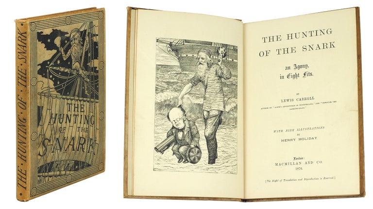 Item #106023 The Hunting of the Snark. Charles Lutwidge Dodgson, pseud. Lewis Carroll.