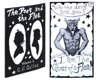 Item #107760 The Poet and the Flea. Ode to William Blake. Volume 1. Written and illustrated by...