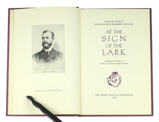 At the Sign of the Lark: William Doxey's San Francisco Publishing Venture With an Annotated Bibliography.