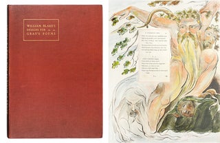 Item #107984 William Blake's Designs for Gray's Poems reproduced full-size in monochrome or...