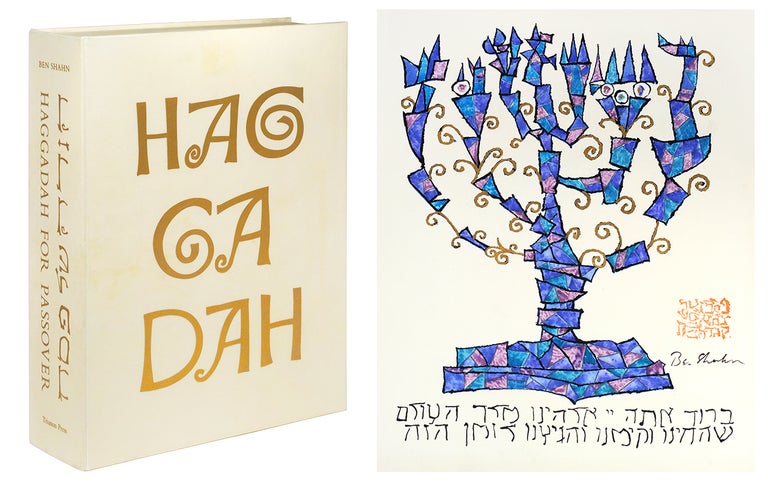 Item #108013 Haggadah for Passover, Copied and Illustrated by Ben Shahn. Ben Shahn.