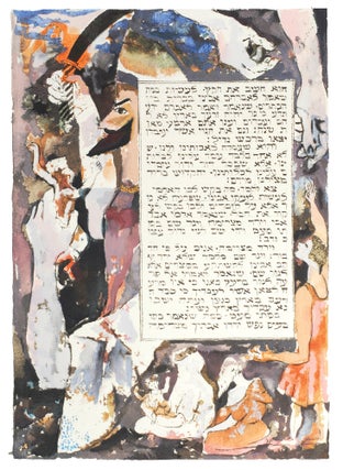 Haggadah for Passover, Copied and Illustrated by Ben Shahn.