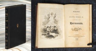Item #108075 The Poetry of various Glees, Songs, &c. as performed at the Harmonists. [and] The...