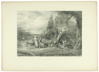 Item #108142 The Nest. John Linnell, Charles Cousen, artist, engraver