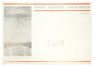 Item #108152 Hoefer Scientific Instruments 1978. [Calendar]. Two Windows Press, Eric . Dickey...
