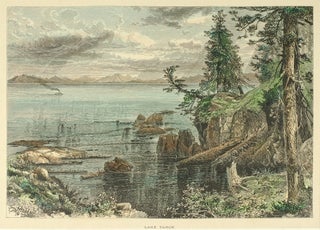 Item #108158 "Lake Tahoe" [and] "Mount Tamalpais and Red Porch". [Two plates from Picturesque...