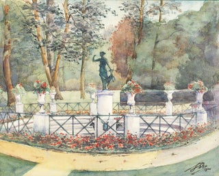 Item #108193 Fontaine de Diane, Chateau de Fontainebleau. American School