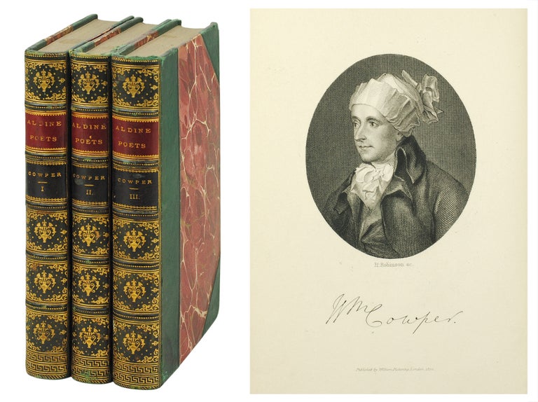 Item #108315 The Aldine Edition of the British Poets. The Poetical Works of William Cowper. William. Nicolas Cowper, Sir H., ed.