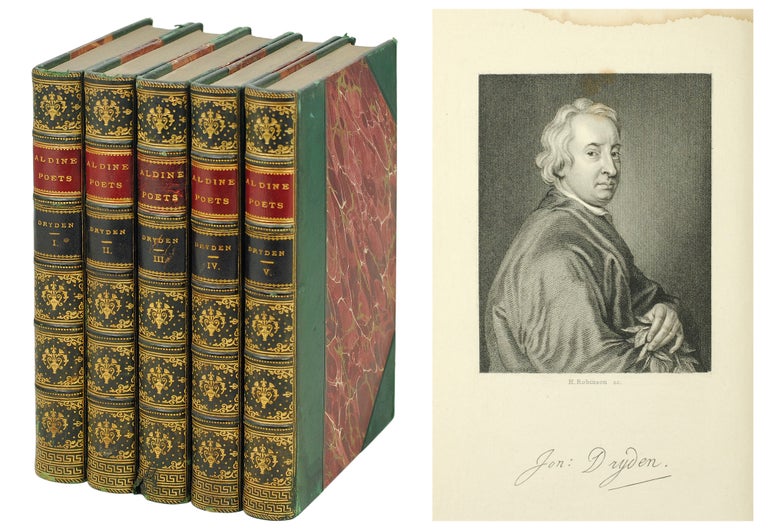 Item #108316 The Aldine Edition of the British Poets. The Poetical Works of John Dryden. John. Mitford Dryden, J., ed.