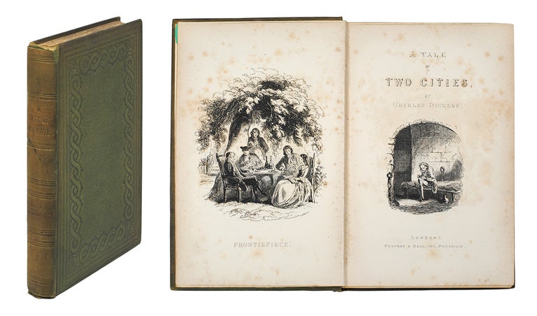 Item #108356 A Tale of Two Cities...With Illustrations By H. K. Browne. Charles Dickens.