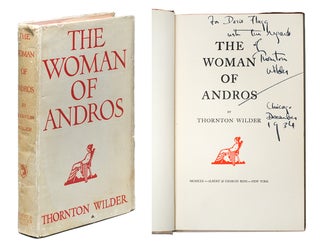 Item #108677 The Woman of Andros. Thornton Wilder