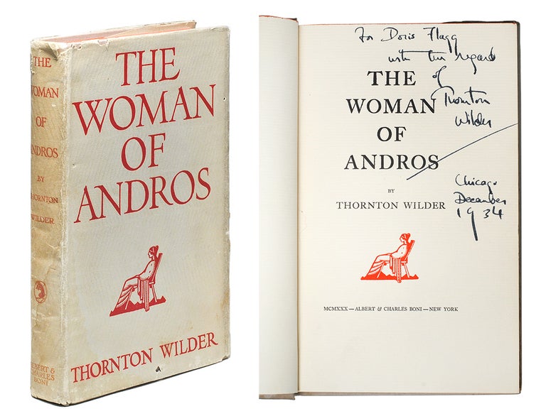 Item #108677 The Woman of Andros. Thornton Wilder.