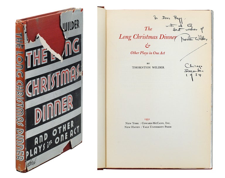 Item #108691 The Long Christmas Dinner & Other Plays in One Act. Thornton Wilder.