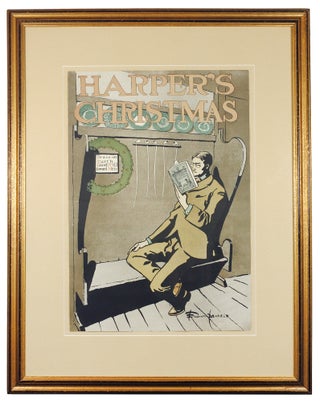 Item #108697 Harper's Christmas. [Poster]. Edward Penfield