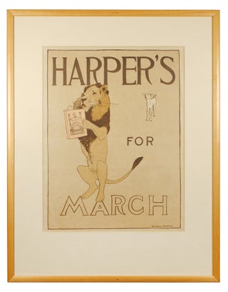 Item #108698 Harper's for March. [Poster]. Edward Penfield
