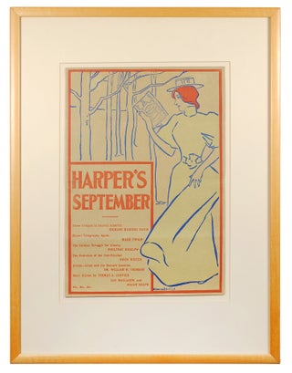 Item #108699 Harper's September. [Poster]. Edward Penfield