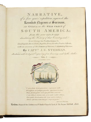 Narrative of a Five Year's Expedition Against the Revolted Negroes of Surinam.
