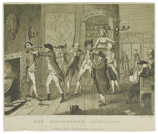 Item #108760 The Wit’s Magazine. Plate 3: “The Discomfited Duellists.”. William Blake