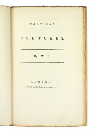 Poetical Sketches.