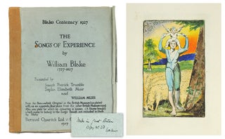 Item #108811 The Songs of Experience. William Blake