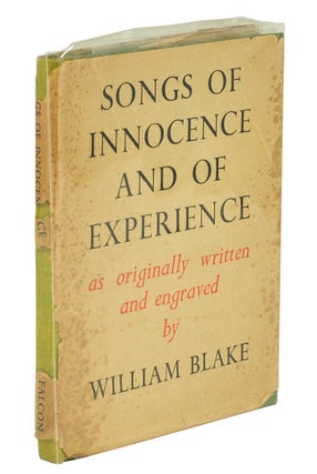 Item #108848 Songs of Innocence and of Experience. 1794. Albion Facsimiles Number One From copy...