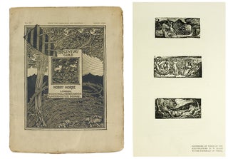 Item #108857 Reproduction of Three of Blake's Woodcuts from Thornton's Virgil, Facsimilied by...