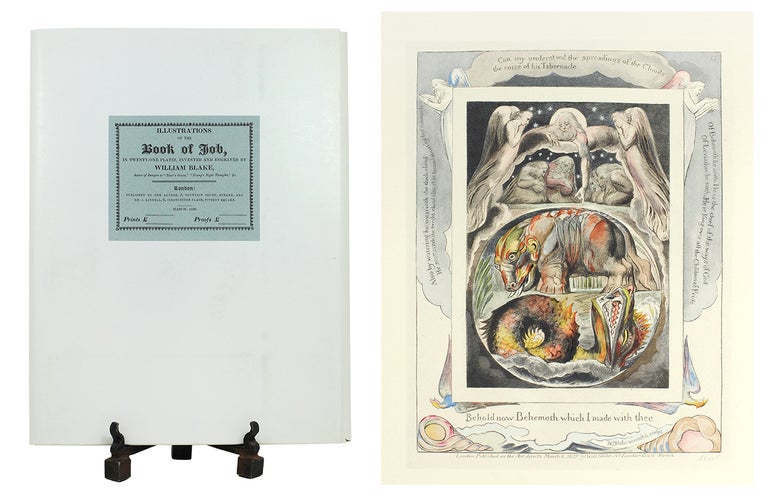 Item #108862 Illustrations of the Book of Job (The New Zealand Set). William Blake.