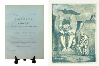 Item #109161 America a Prophecy. William Blake, Muir Facsimile